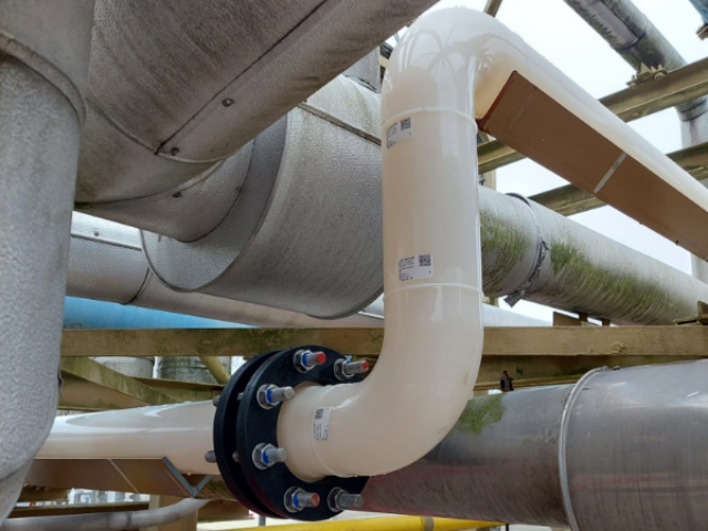 Vul- en transportleidingen Zwavelzuuropslag