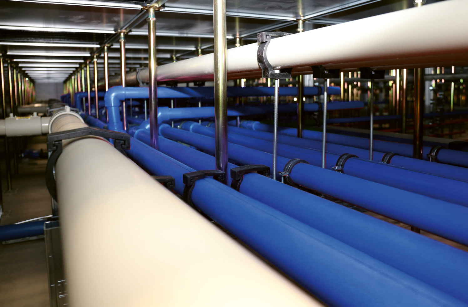 Perslucht leidingsystemen