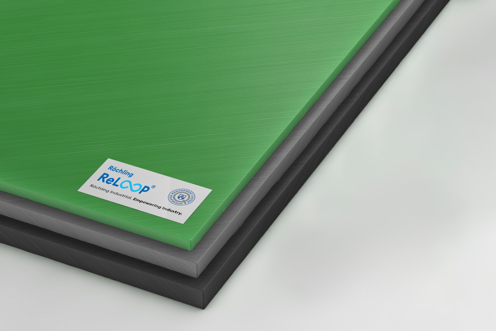 R&ouml;chling ReLoop gerecyclede kunststof platen